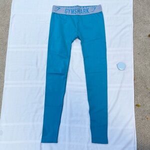 Gymshark fit seamless leggings Dusky Teal/Light Grey